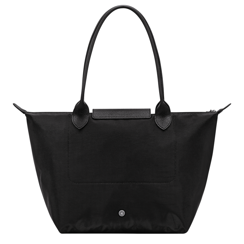 Le Pliage One M Tote bag , Black - Recycled canvas  - View 4 of  8