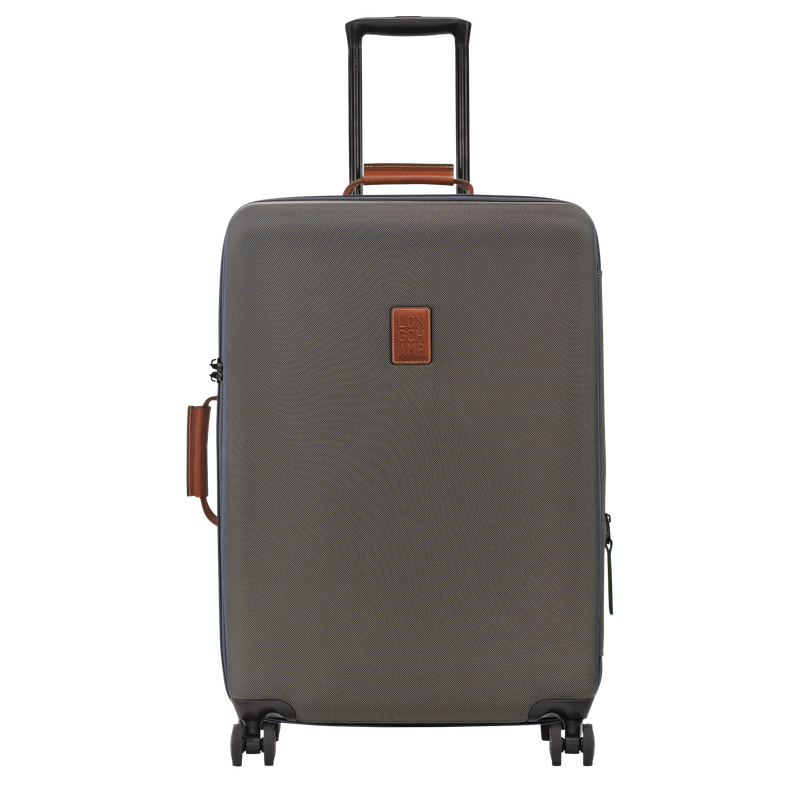 Boxford L Suitcase , Brown - Recycled canvas  - View 1 of  4