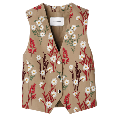 Cardigan , Oat - Gabardine