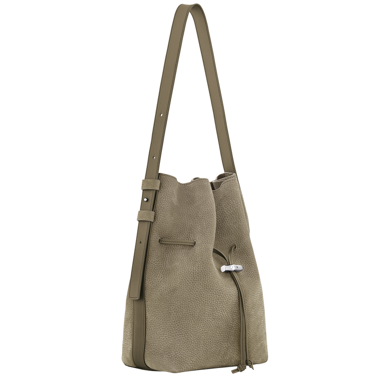 Le Roseau M Shoulder bag , Lichen - Leather  - View 2 of  5