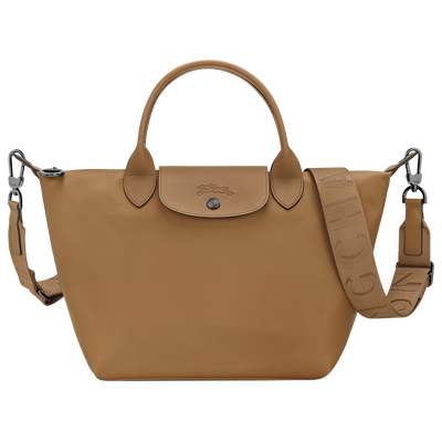 Le Pliage Xtra S Handbag , Tobacco - Leather