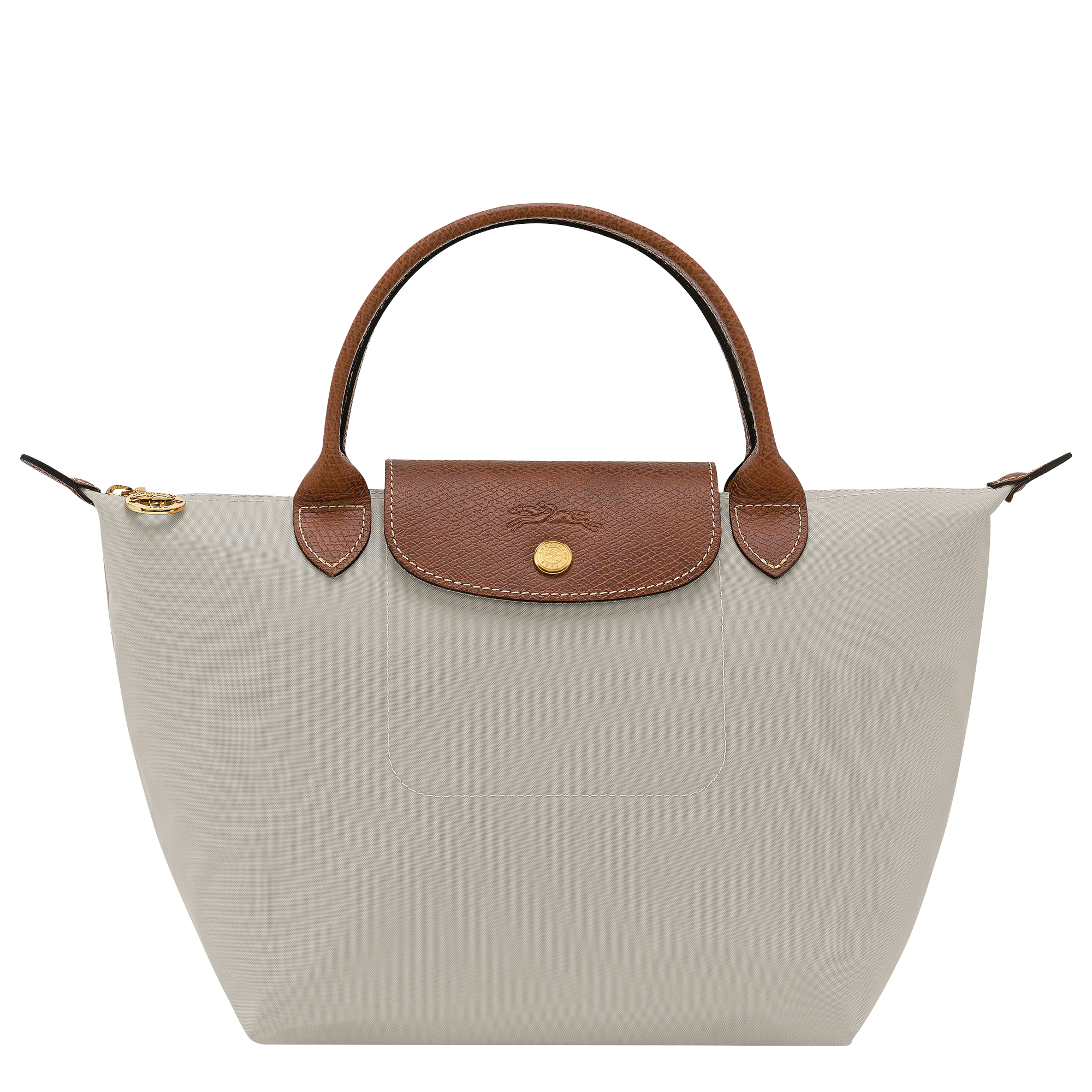 Le Pliage Original Handbag S, Pebble