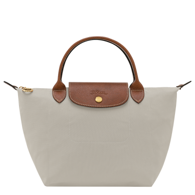 Le Pliage Original S Handbag , Pebble - Recycled canvas