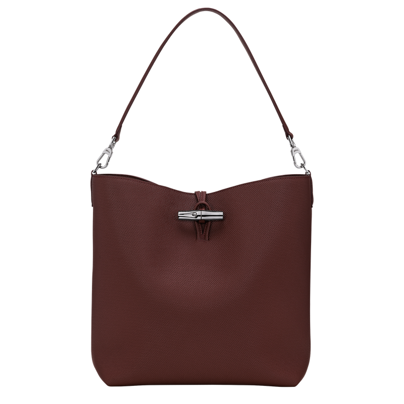 Le Roseau M Hobo bag , Burgundy - Leather  - View 1 of  5