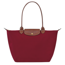 Le Pliage Original L Tote bag , Red - Recycled canvas