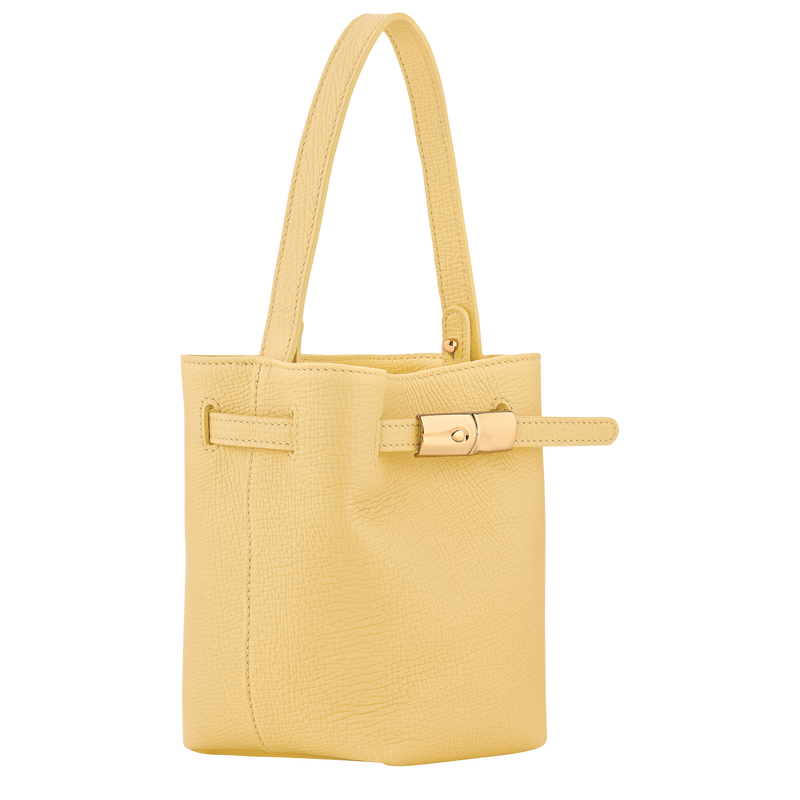 Le Smart XS Bucket bag , Hay - Leather  - View 2 of  5
