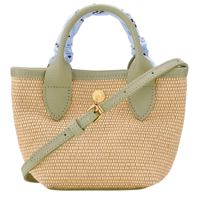 Le Pliage Collection Basket bag XS, Almond Green
