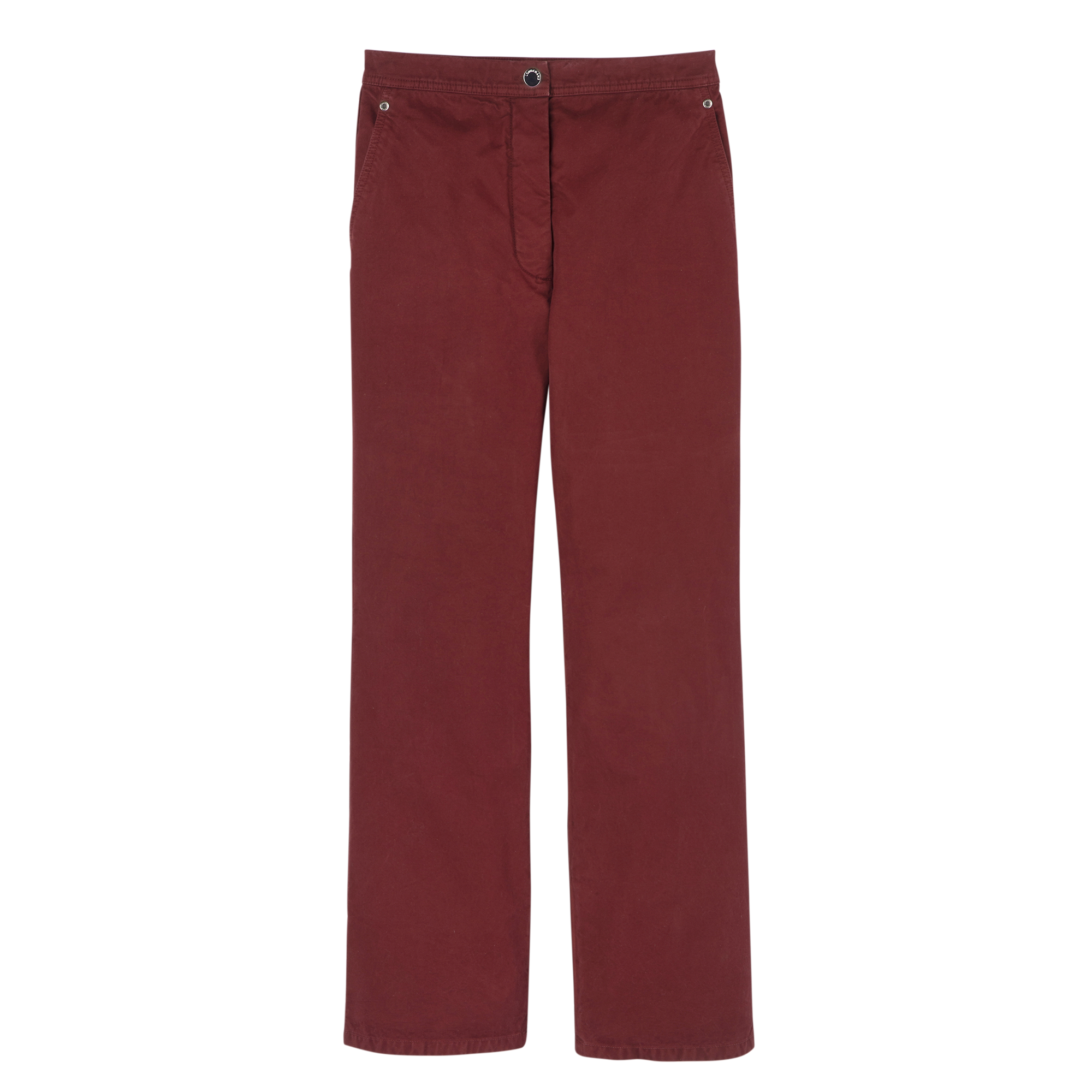 null Trousers, Burgundy
