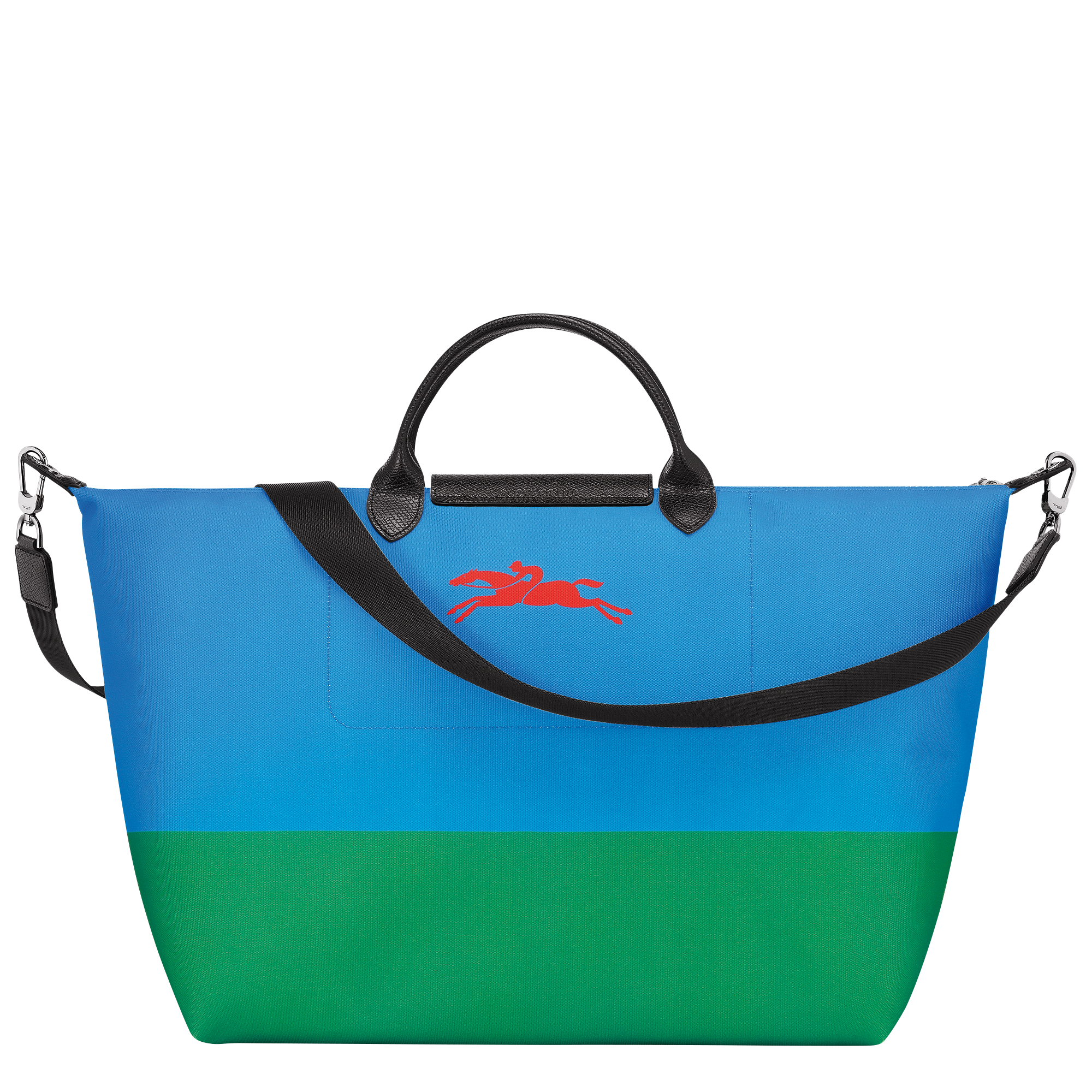 Longchamp x Robert Indiana Travel bag S, Red