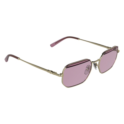 Sunglasses , Gold/Pink - Metal