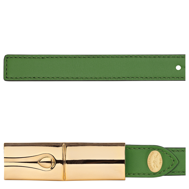Ladies' belt , Matcha - Leather  - View 2 of  2