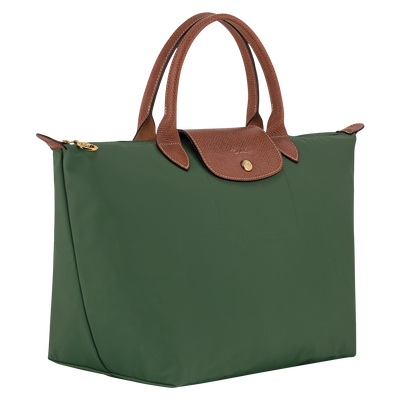 Le Pliage Original Handbag M, British Green