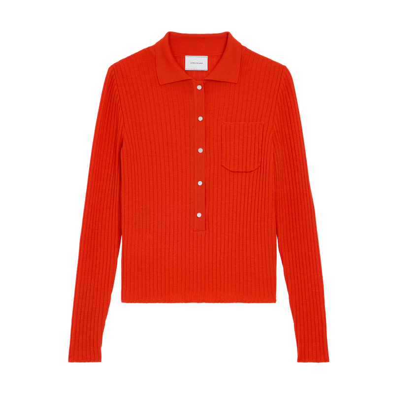 Top , Red - Knit  - View 1 of  2
