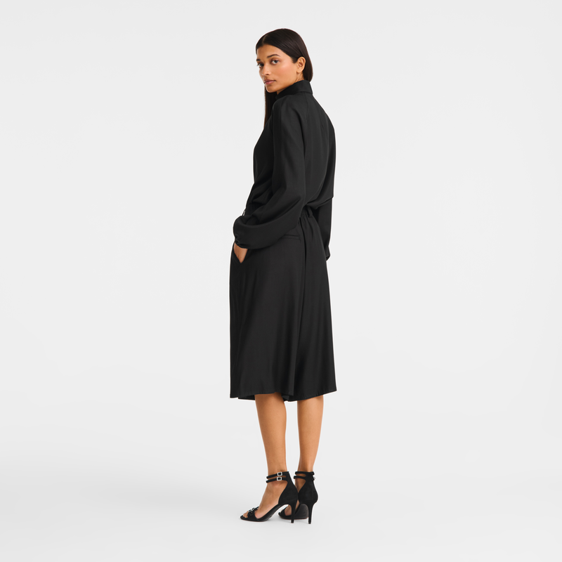 Blouse , Black - Viscose twill  - View 4 of  5