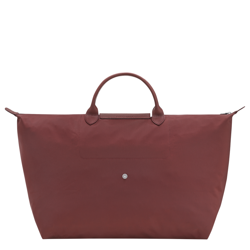 Le Pliage One S Travel bag , Burgundy - Canvas  - View 3 of  6
