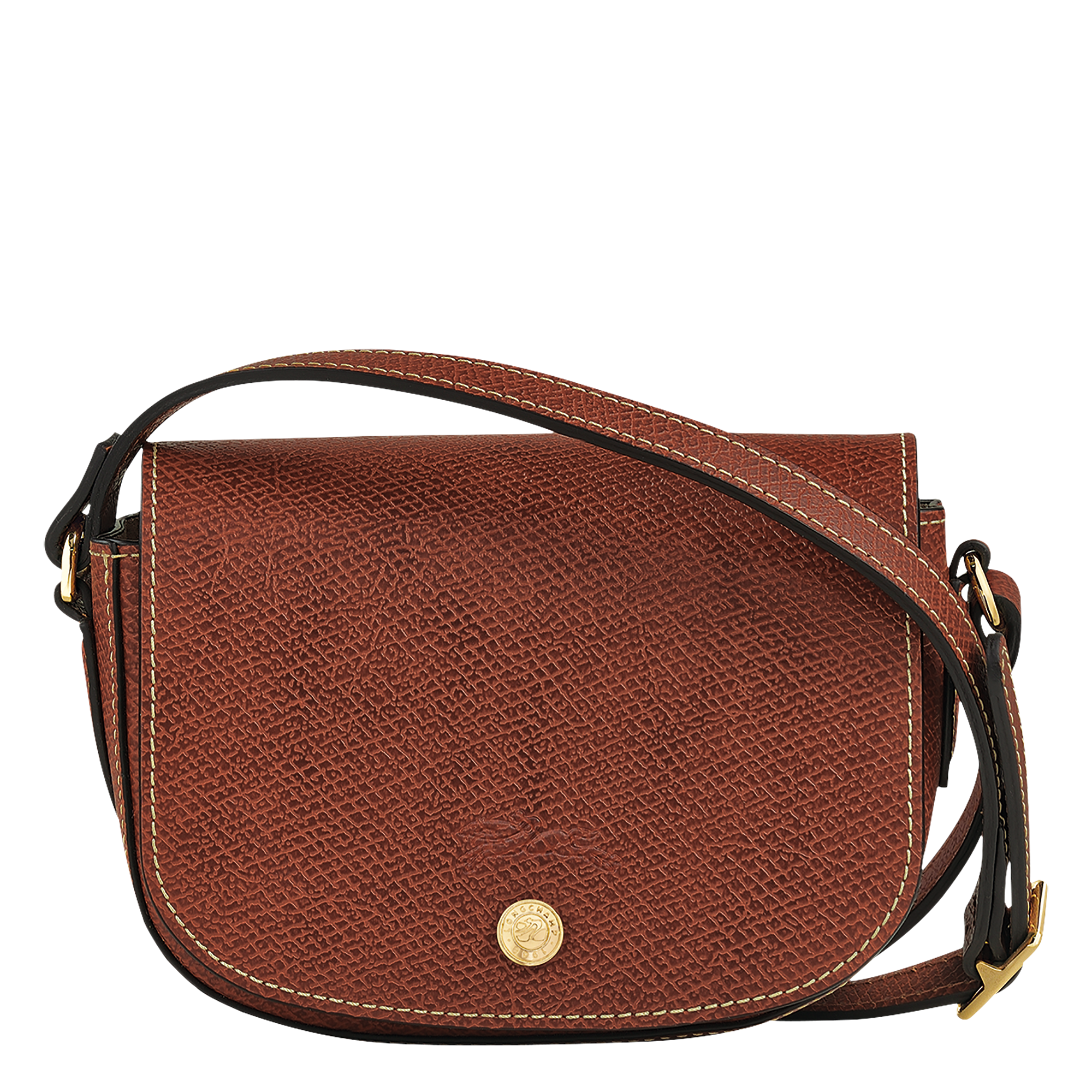 Crossbody bag XS, Brown - View 1 of
4 - zoom in Épure Crossbody bag XS, Brown