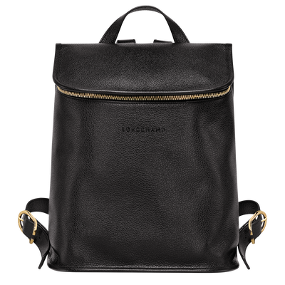 Le Foulonné Backpack M, Black
