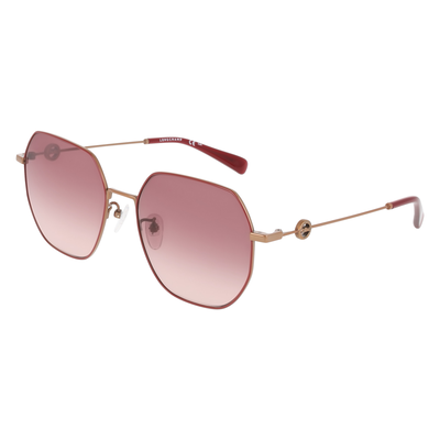 Sunglasses , Burgundy - Titane