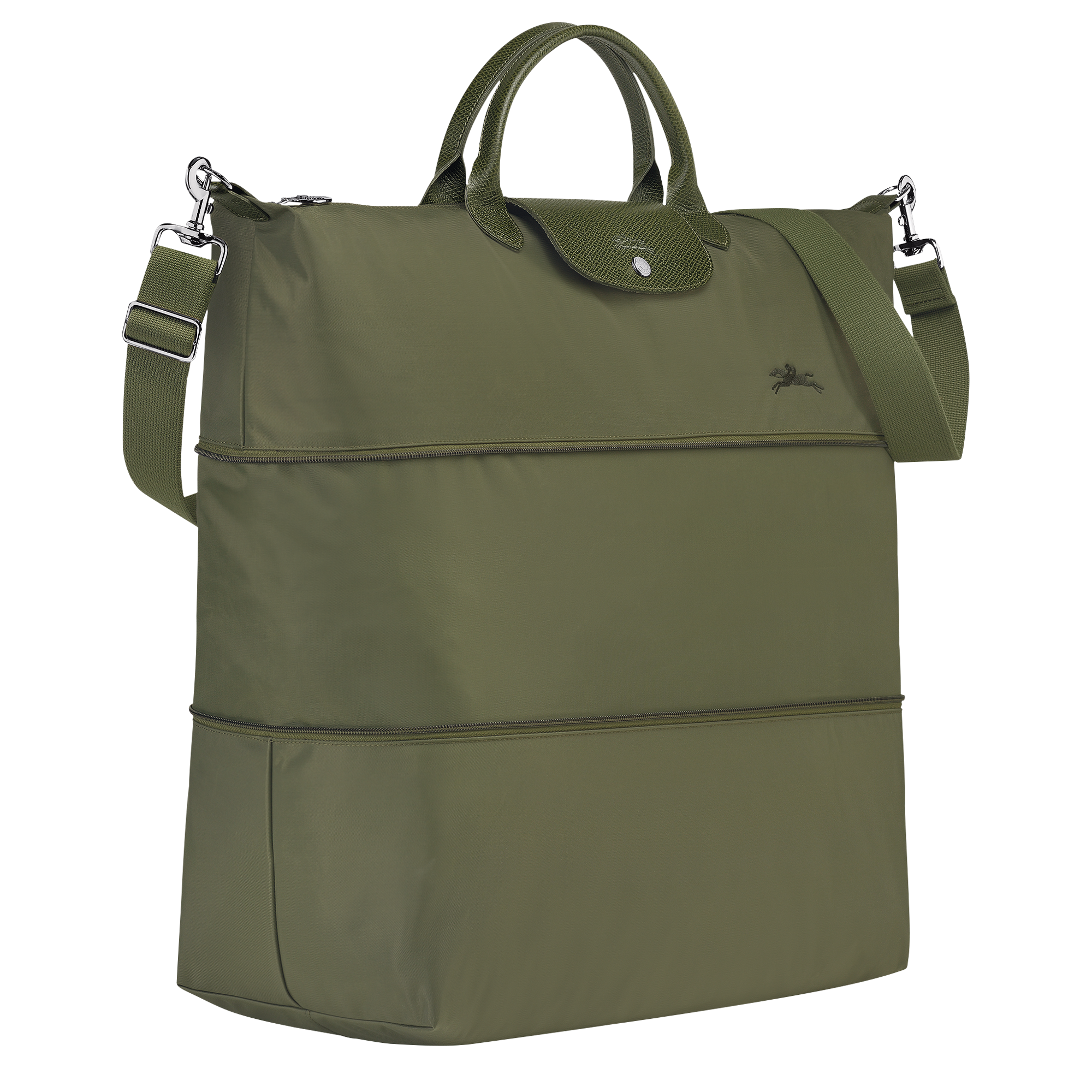 Travel bag expandable, Forest - View 3 of 
        7 - zoom in Le Pliage Green Travel bag expandable, Forest