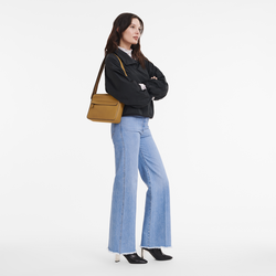 Longchamp 3D M Camera bag , Tobacco - Leather