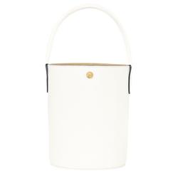 Épure S Bucket bag , White - Leather