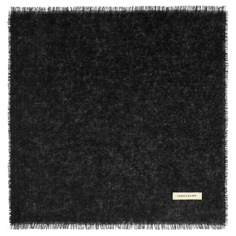 L'Hiver en douceur Stole , Black - Cashmere  - View 1 of  2