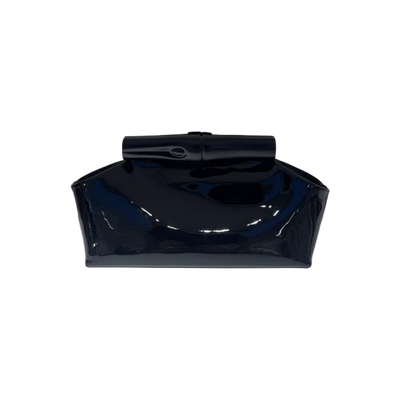 Le Roseau S Pouch , Black - Leather