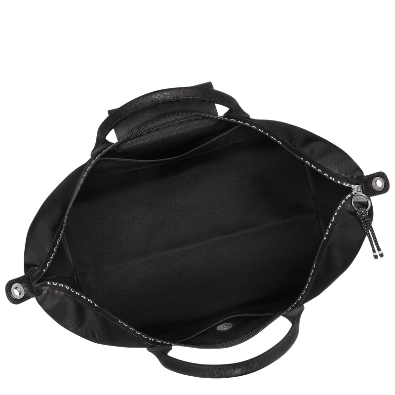 Le Pliage Energy L Travel bag , Black - Recycled canvas  - View 5 of  6