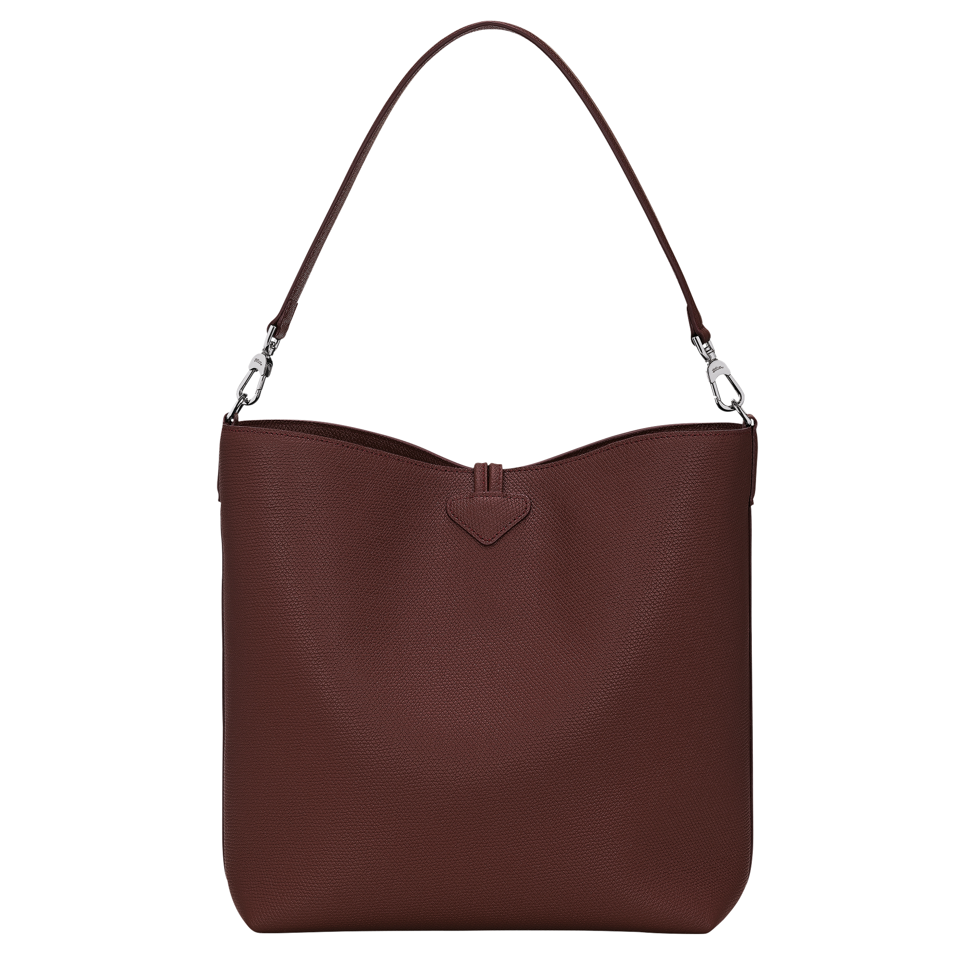 Le Roseau Hobo bag M, Burgundy