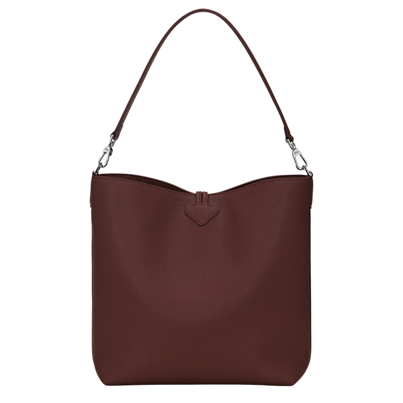 Le Roseau M Hobo bag , Burgundy - Leather  - View 3 of  5