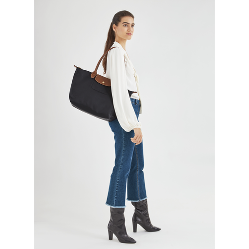 Le Pliage Original L Tote bag Blush Recycled canvas Longchamp TH