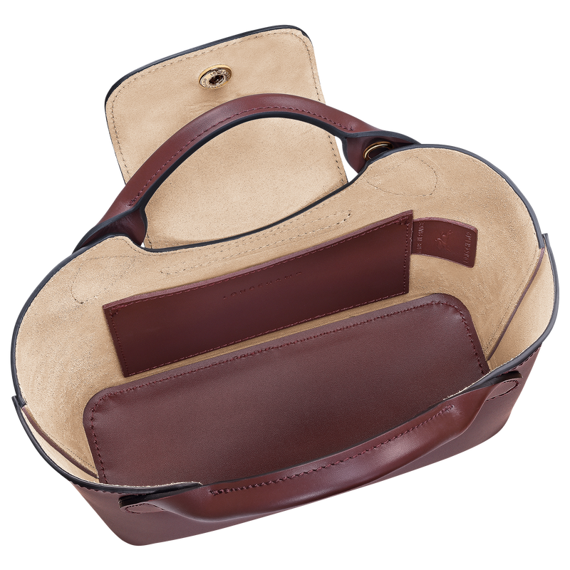 &Eacute;pure XS Tote bag , Burgundy - Leather  - View 5 of  6