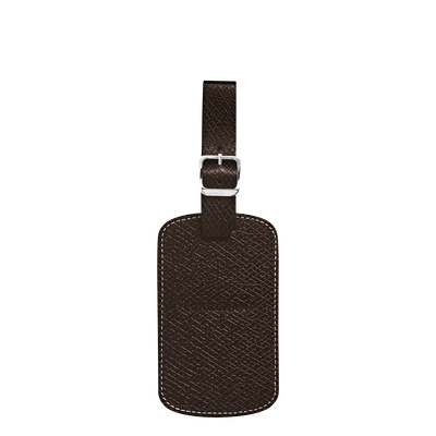 Boxford Luggage tag , Mocha - Leather