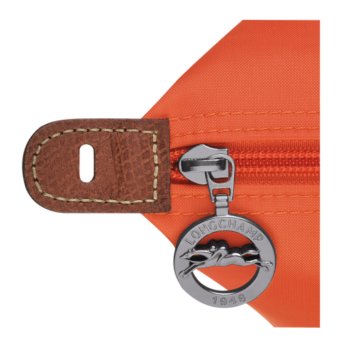 Le Pliage Original S Travel bag , Orange - Recycled canvas - View 6 of  7