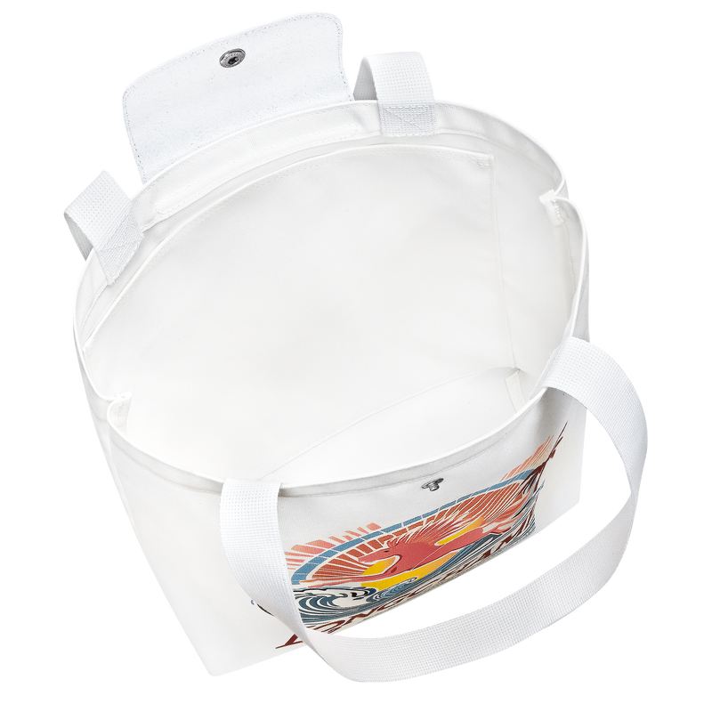 Le Pliage Collection Tote bag , Rainbow - Canvas  - View 5 of  6