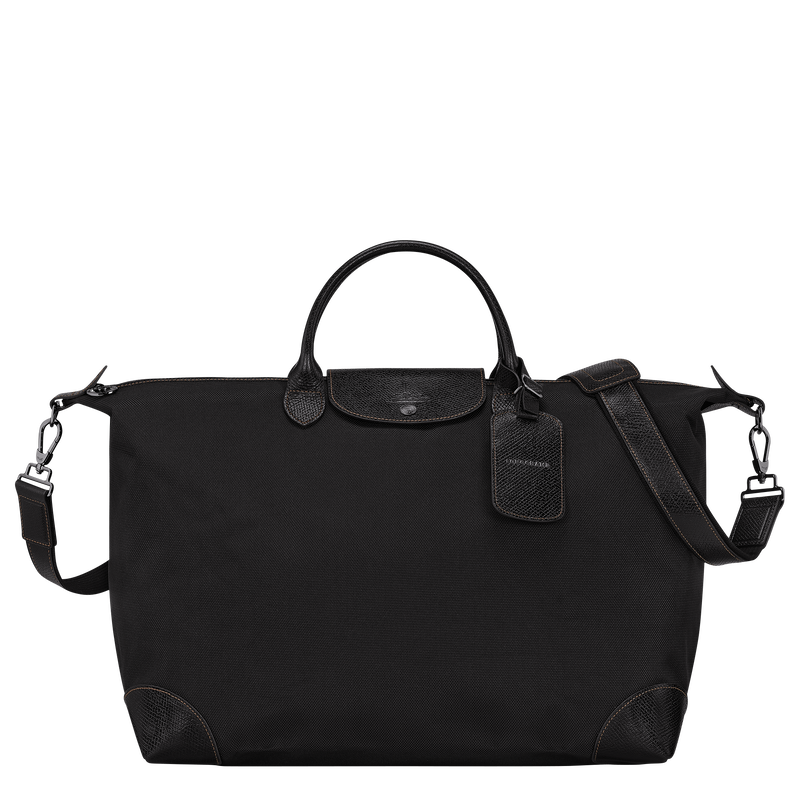 Longchamp leather shop duffle bag