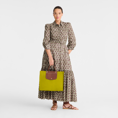 Cabas Longchamp Tote Bag L, Kiwi Green