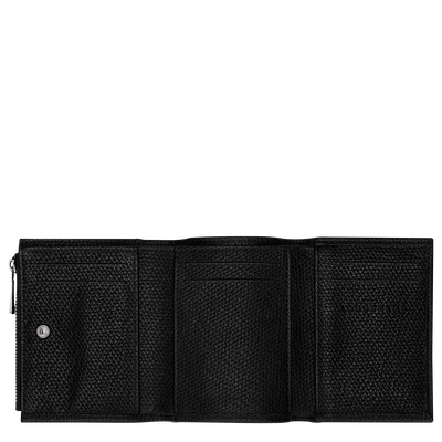 Le Roseau Compact wallet, Black