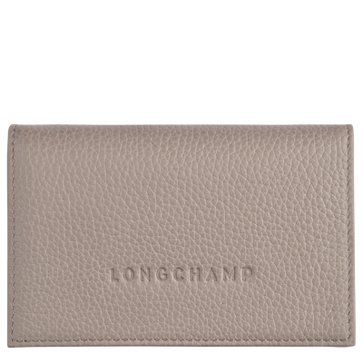 Le Foulonné Card holder , Turtledove - Leather