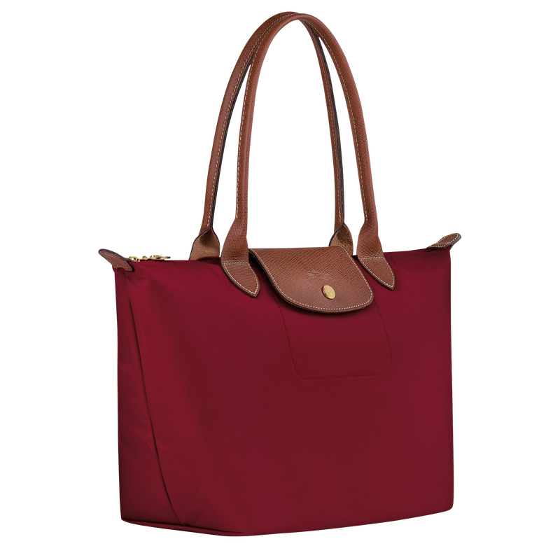 Le Pliage Original M Tote bag , Red - Recycled canvas  - View 3 of  5