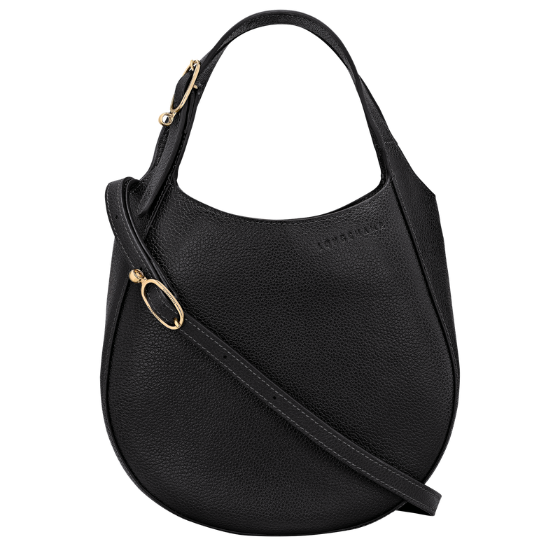 Le Foulonné S Handbag , Black - Leather  - View 5 of  5