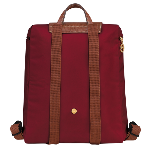 Le Pliage Original M Backpack , Red - Recycled canvas - View 4 of  5