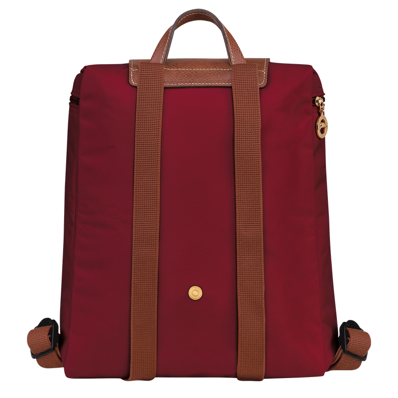 Le Pliage Original M Backpack , Red - Recycled canvas  - View 4 of  5