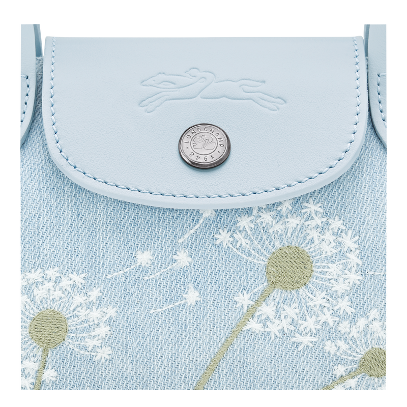 Le Pliage Collection XS Handbag , Sky Blue - Canvas  - View 5 of  5