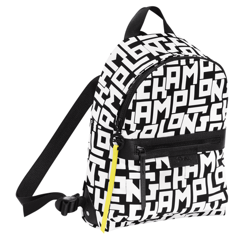 Black and white backpack purse deals