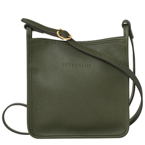 Le Foulonné S Crossbody bag , Khaki - Leather - View 1 of  5
