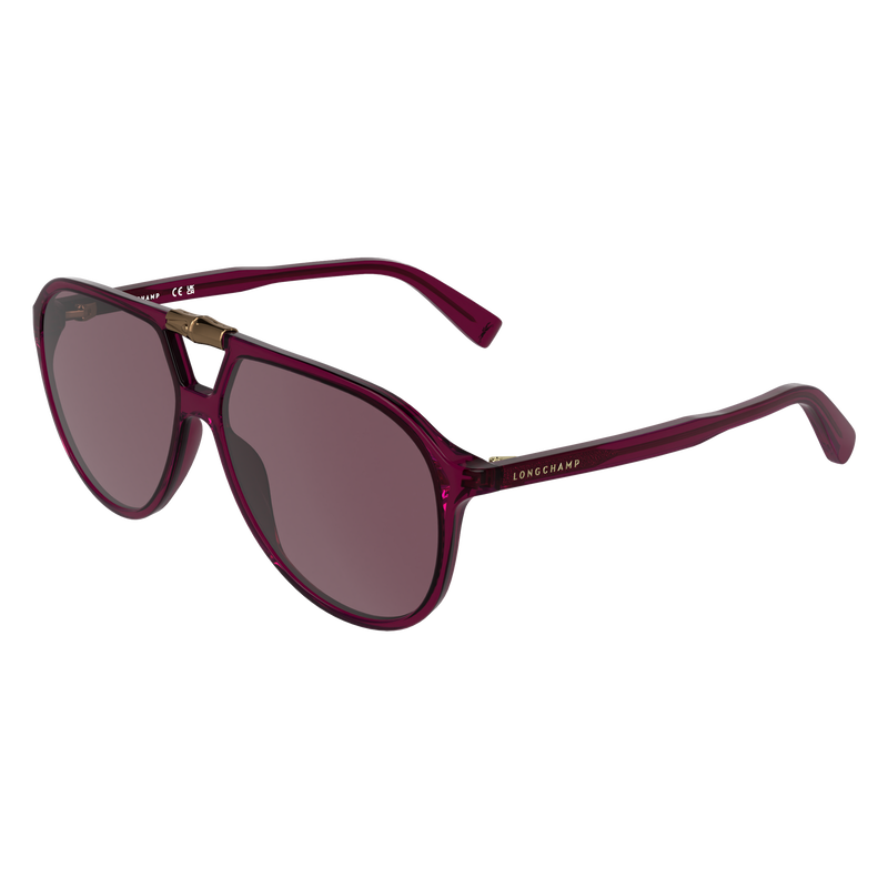 Sunglasses , Burgundy - Plant Based Resin  - View 2 of  2