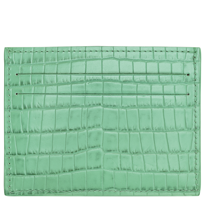 Longchamp Pocket Card holder , Mint - Leather