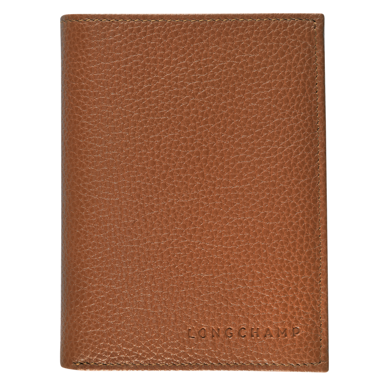 Le Foulonn&eacute; Wallet , Caramel - Leather  - View 1 of  2