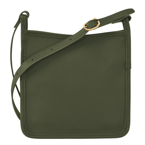 Le Foulonné S Crossbody bag , Khaki - Leather - View 4 of  5